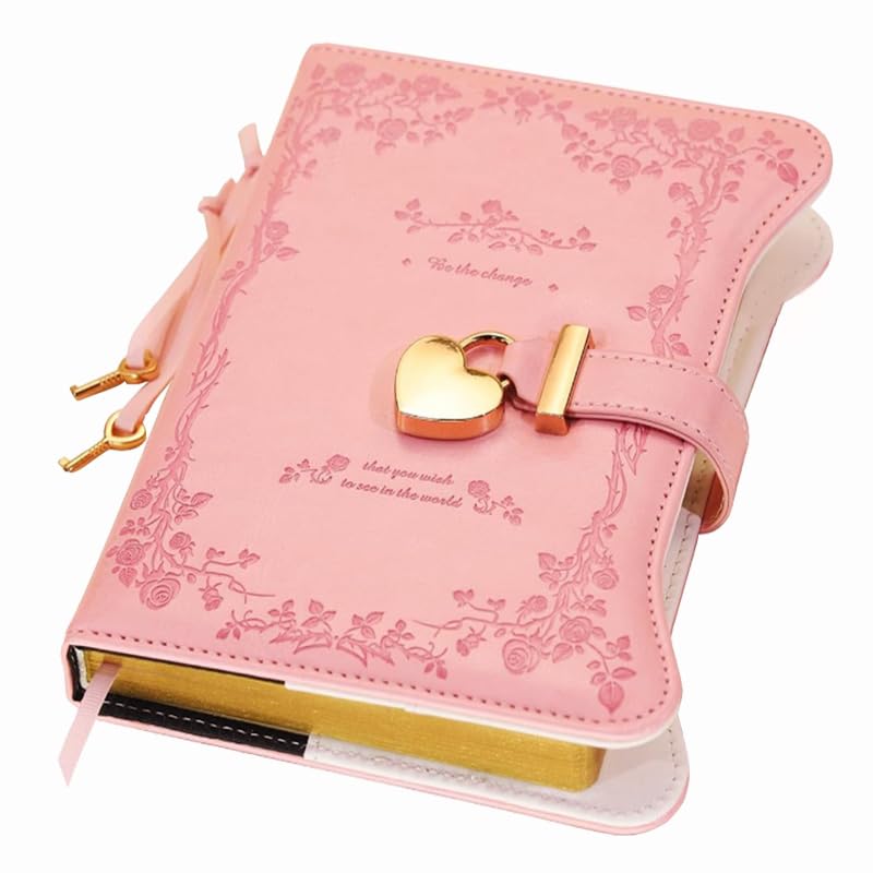 Amazon.co.jp: 鍵付きノート、BetterJonny 鍵付き 日記 日記帳 B6 日記